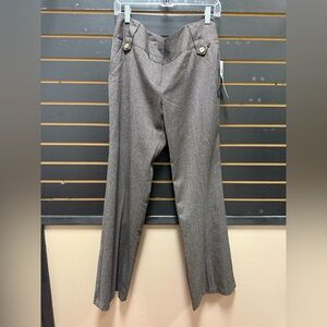 BCX Brown Straight Leg Trousers NWT Juniors Size 13